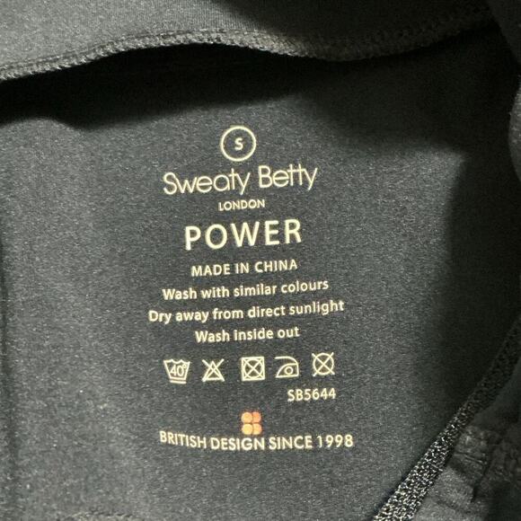 Sweaty Betty Power Workout Full Zip Jacket Navy Blue Small - Picture 3 of 9